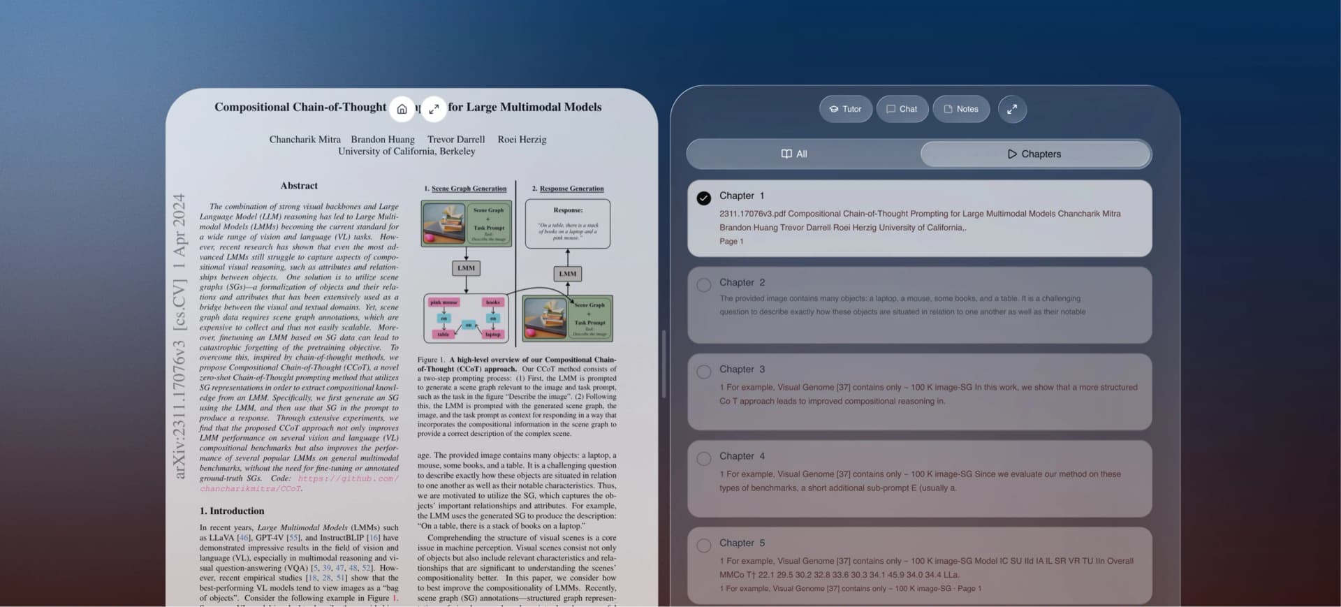 Ultra Learn AI tutor learning from uploaded PDFs, notes, and lectures