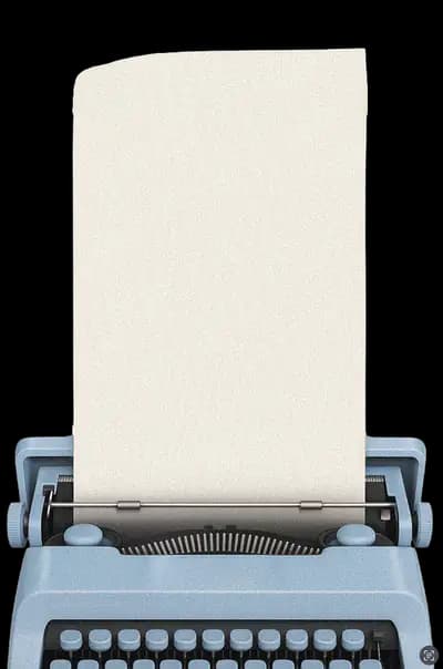 Typewriter in the clouds